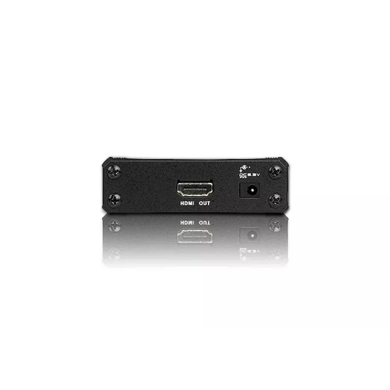 ATEN VGA to HDMI Audio/Video converter, Black, Metal, 1920 x 1080 pixels, 1920 x 1080 pixels, 1080p, 16:9