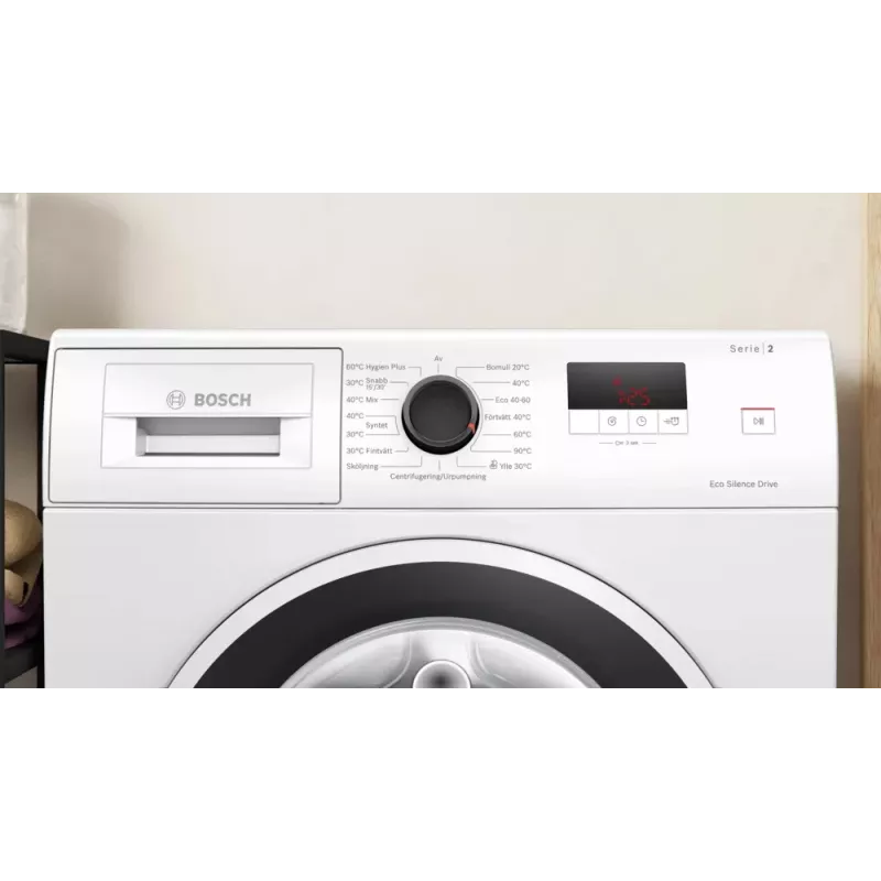 Bosch Serie 2 WGE0240ASN washing machine Front-load 7 kg 1351 RPM White