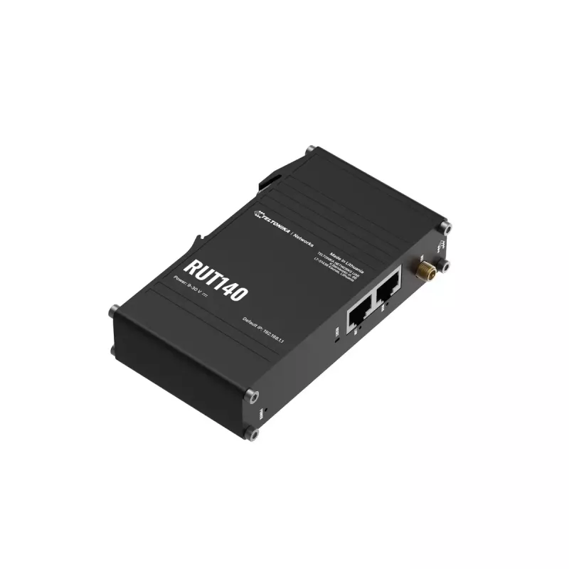 Industrial router Teltonika RUT140 2x RJ45 100Mb/s IP30