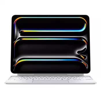 Apple Magic Keyboard for iPad Pro 13-inch M4 Russian White Wireless QWERTY Trackpad