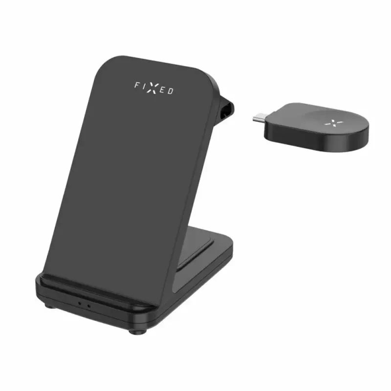 Portable power bank FIXED Powerstation FIXPOS-SA-BK 10000mAh, portable charger, 10000 mAh capacity
