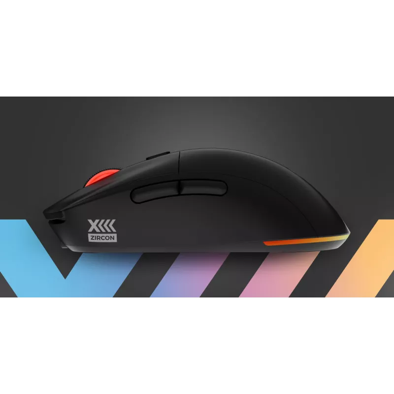 GENESIS Zircon XIII mouse Gaming Ambidextrous RF Wireless + USB Type-C Optical 26000 DPI