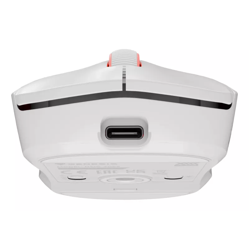 GENESIS Zircon XIII mouse Gaming Ambidextrous RF Wireless + USB Type-C Optical 26000 DPI