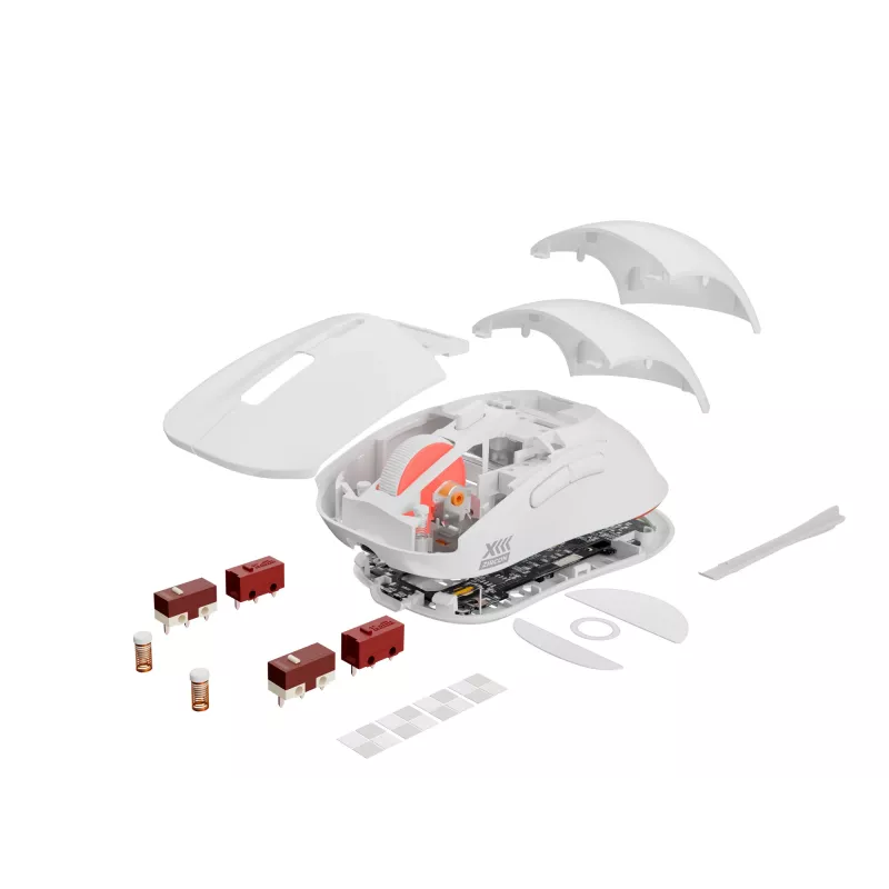 GENESIS Zircon XIII mouse Gaming Ambidextrous RF Wireless + USB Type-C Optical 26000 DPI
