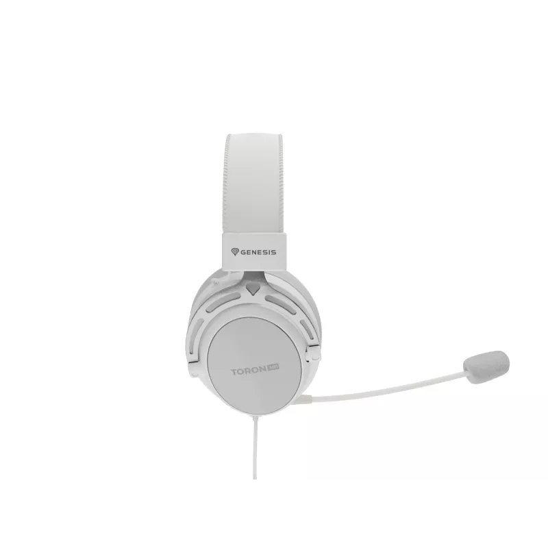 GENESIS Toron 301 Headset Wired Head-band Gaming White