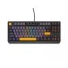 GENESIS Thor 230 TKL keyboard Gaming USB + RF Wireless + Bluetooth QWERTY Black, Grey, Orange