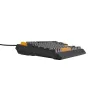 GENESIS Thor 230 TKL keyboard Gaming USB + RF Wireless + Bluetooth QWERTY Black, Grey, Orange