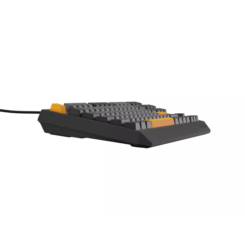 GENESIS Thor 230 TKL keyboard Gaming USB + RF Wireless + Bluetooth QWERTY Black, Grey, Orange