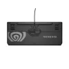 GENESIS Thor 230 TKL keyboard Gaming USB + RF Wireless + Bluetooth QWERTY Black, Grey, Orange