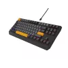 GENESIS Thor 230 TKL keyboard Gaming USB + RF Wireless + Bluetooth QWERTY Black, Grey, Orange