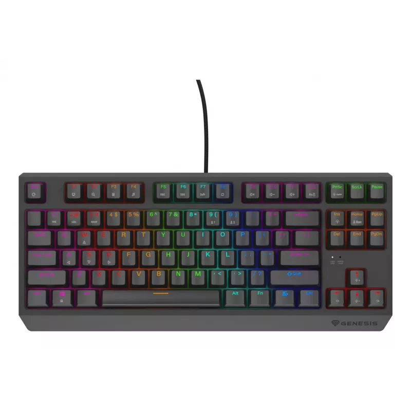 GENESIS Thor 230 TKL Lite keyboard Gaming USB QWERTY English Black