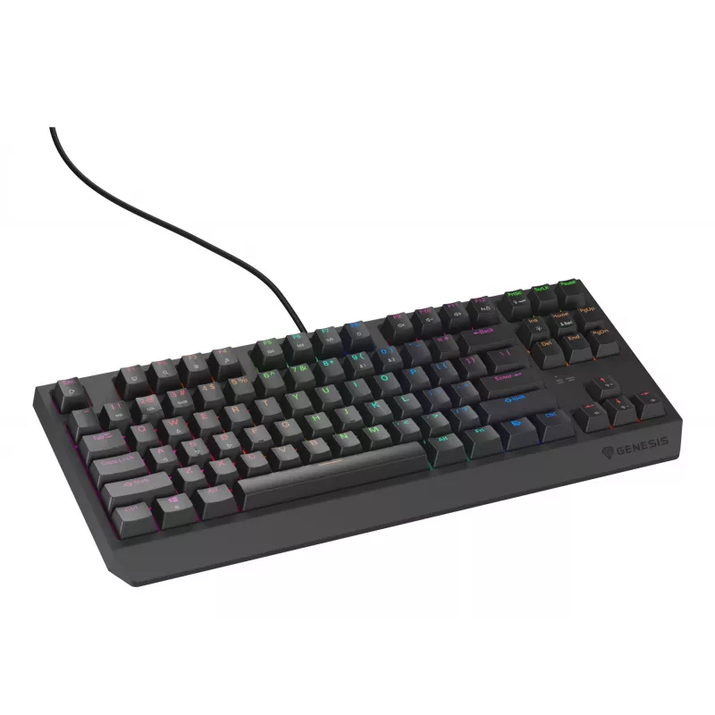 GENESIS Thor 230 TKL Lite keyboard Gaming USB QWERTY English Black