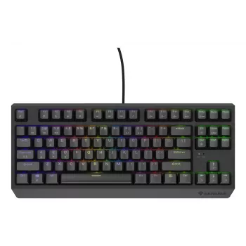 Mechanical gaming keyboard Genesis Thor 230 TKL — Tenkeyless, US QWERTY, Outemu Brown switches, RGB, 1000 Hz, USB