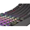 Mechanical gaming keyboard Genesis Thor 230 TKL — Tenkeyless, US QWERTY, Outemu Brown switches, RGB, 1000 Hz, USB