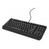 Mechanical gaming keyboard Genesis Thor 230 TKL — Tenkeyless, US QWERTY, Outemu Brown switches, RGB, 1000 Hz, USB