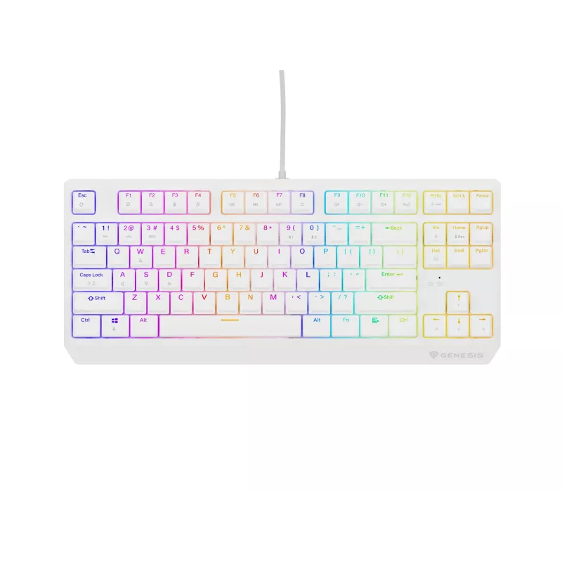 GENESIS Thor 230 TKL keyboard Gaming USB + RF Wireless + Bluetooth QWERTY White