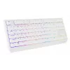 Tenkeyless gaming keyboard GENESIS Thor 230 TKL — USB, RF Wireless, Bluetooth, QWERTY, White