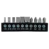 Manual screwdriver set STANLEY STHT0-62113 with Phillips, Robertson and Torx tips, magnetic tips, ergonomic grips