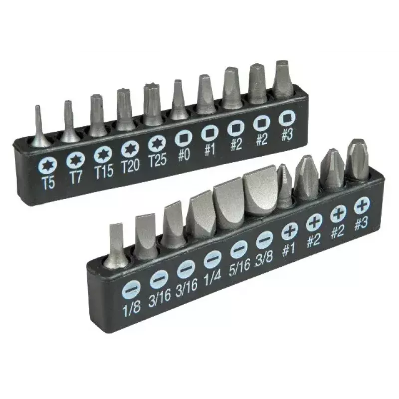 Manual screwdriver set STANLEY STHT0-62113 with Phillips, Robertson and Torx tips, magnetic tips, ergonomic grips