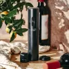 Electric wine opener Adler AD 4509 — cordless battery-operated bottle opener, black