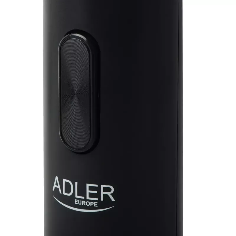 Electric wine opener Adler AD 4509 — cordless battery-operated bottle opener, black