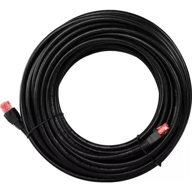 Networking cable GOOBAY 55433 Cat6 U/UTP RJ-45 — 15 m, black