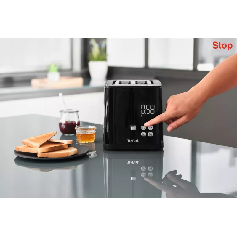 Toaster Tefal TT6408 — 2-slice, 850 W, Black