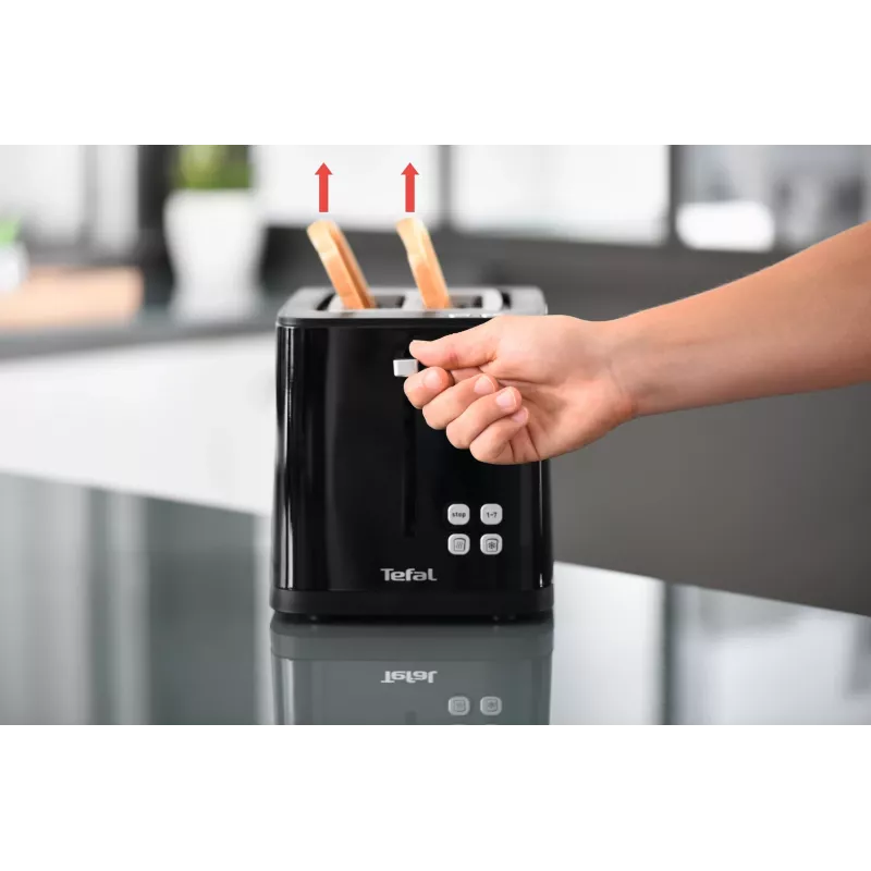 Toaster Tefal TT6408 — 2-slice, 850 W, Black