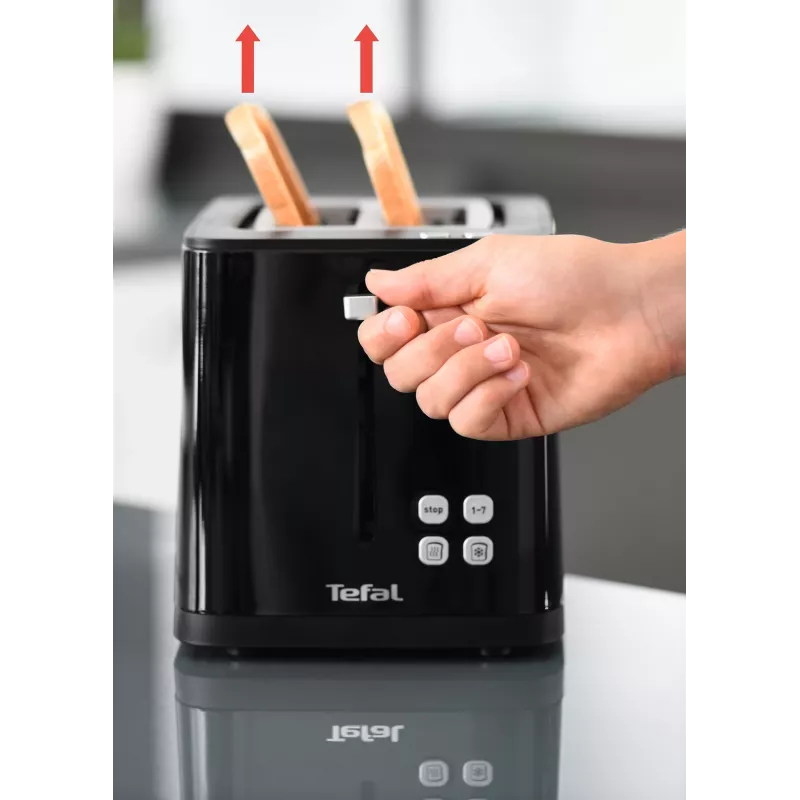 Toaster Tefal TT6408 — 2-slice, 850 W, Black