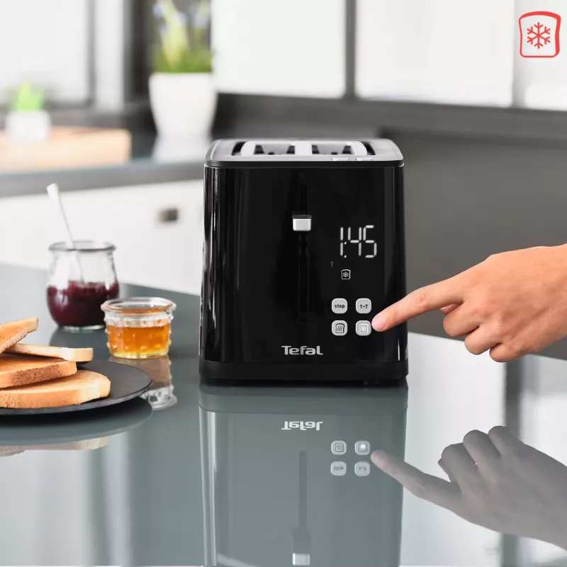 Toaster Tefal TT6408 — 2-slice, 850 W, Black