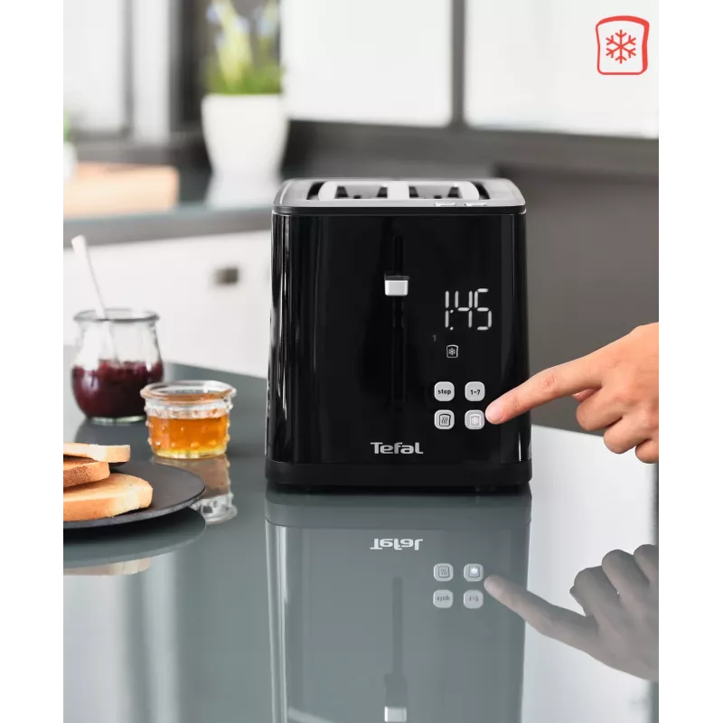 Toaster Tefal TT6408 — 2-slice, 850 W, Black