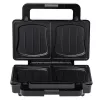 Sandwich maker Adler AD 3073 — 2-sandwich, 1400 W, silver/black, removable plates, vertical storage