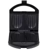 Sandwich maker Adler AD 3069 — compact countertop sandwich press, 750 W, 2 sandwiches, black
