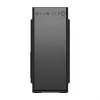 PC Case FSP CMT160 Midi Tower Black — supports ATX/µATX/ITX, 1×3.5 inch + 2×2.5 inch bays, 1×5.25 inch, USB 3.2 Gen1 Type-A, 173×370×410 mm