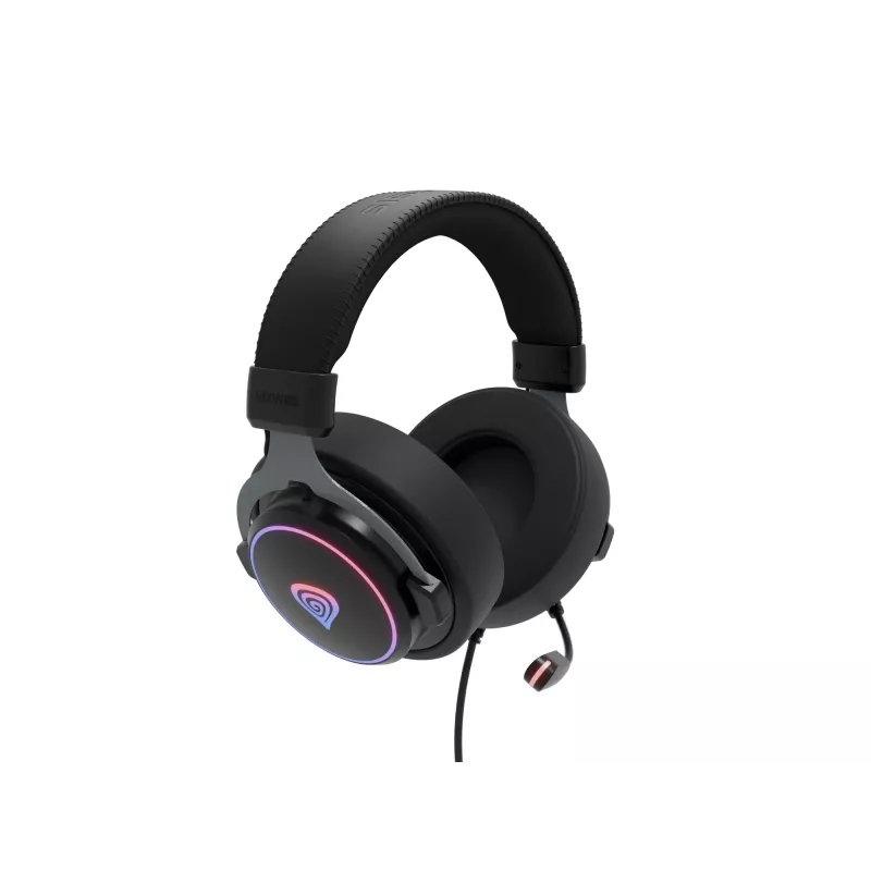 GENESIS Neon 764 Headset Wired Head-band Gaming USB Type-A Black