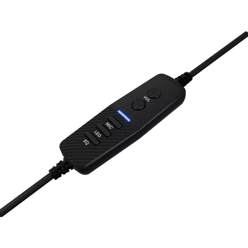 GENESIS Neon 764 Headset Wired Head-band Gaming USB Type-A Black