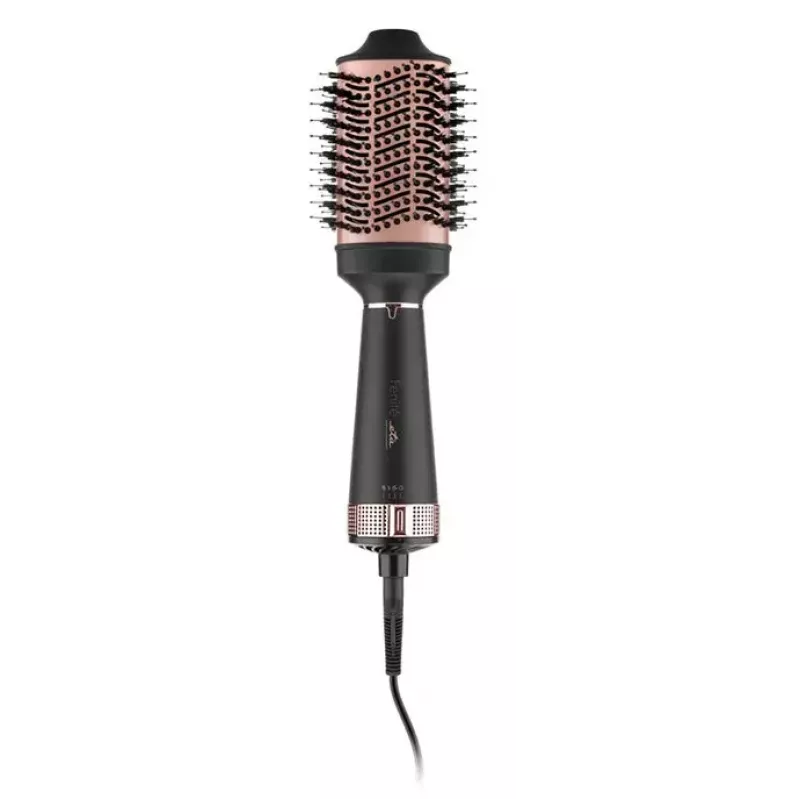 Hot air brush ETA Fenité Airflow 1300 W, ceramic barrel, 3 heat levels, 1.7 m cord, Black/Rose