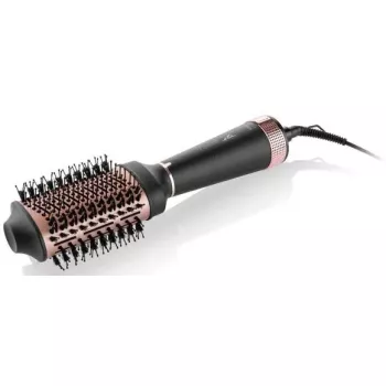 Hot air brush ETA Fenité Airflow 1300 W, ceramic barrel, 3 heat levels, 1.7 m cord, Black/Rose