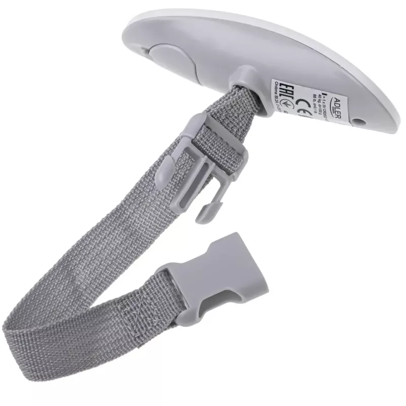 Luggage scale Adler AD 8189 — max 40 kg, accuracy 100 g, white