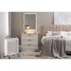 Convector electric space heater Adler AD 7750, 2000 W, 2 power levels, IP24, white