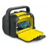 Worksite Radio Muse M-968 BTY — Analog FM, 40 W RMS, Bluetooth 10 m, Dustproof/Shockproof, Black/Yellow