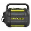 Worksite Radio Muse M-968 BTY — Analog FM, 40 W RMS, Bluetooth 10 m, Dustproof/Shockproof, Black/Yellow