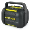 Worksite Radio Muse M-968 BTY — Analog FM, 40 W RMS, Bluetooth 10 m, Dustproof/Shockproof, Black/Yellow