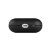 Protective leather case FIXED FIXLPM-999-BK for earbuds with MagSafe support, black