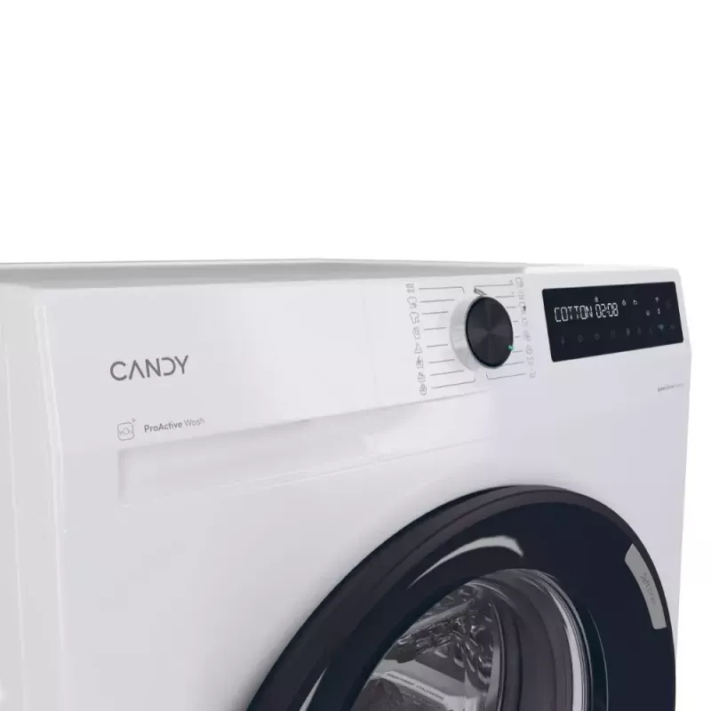 Front-load washing machine CANDY BR 48B6-S — 8 kg, 1400 RPM, A energy, 600×530×850 mm, white