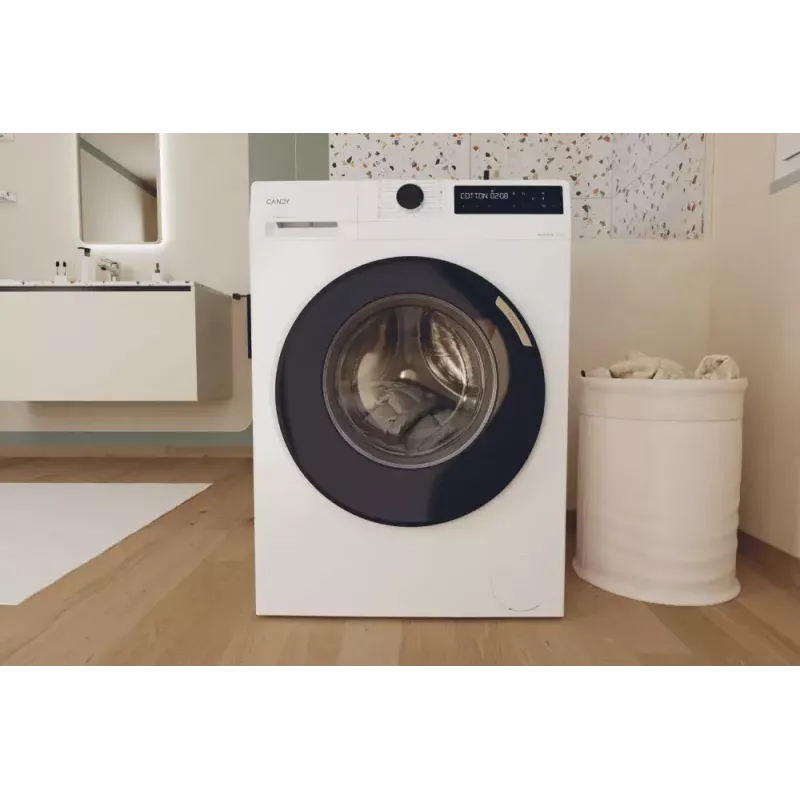 Front-load washing machine CANDY BR 48B6-S — 8 kg, 1400 RPM, A energy, 600×530×850 mm, white