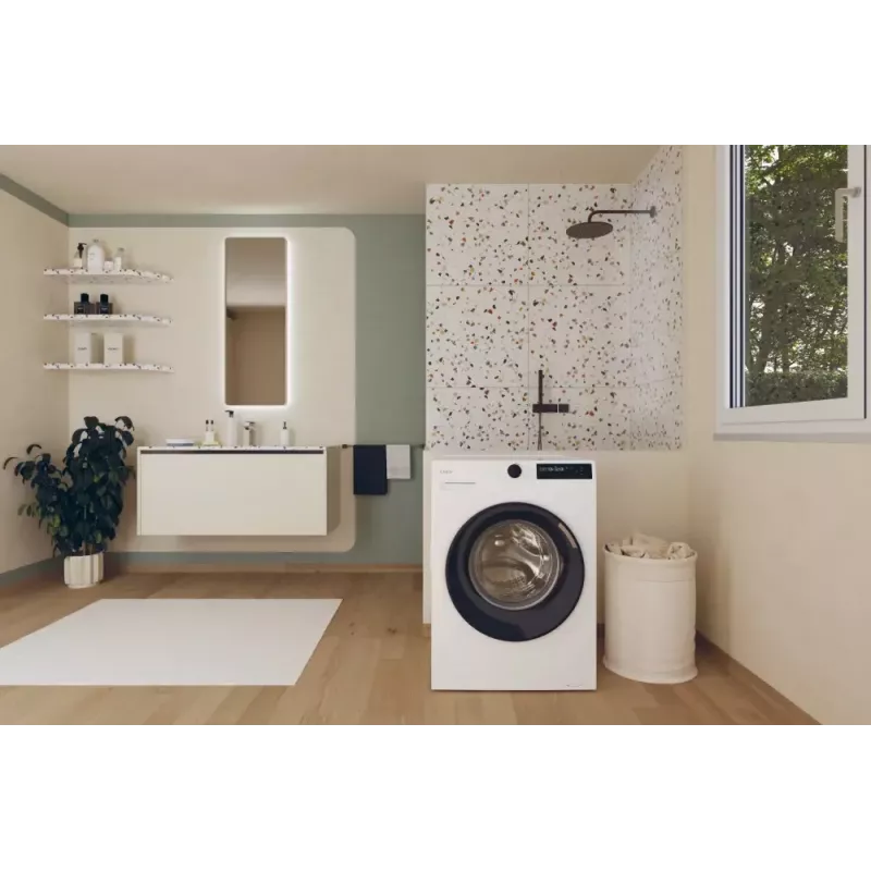 Front-load washing machine CANDY BR 48B6-S — 8 kg, 1400 RPM, A energy, 600×530×850 mm, white