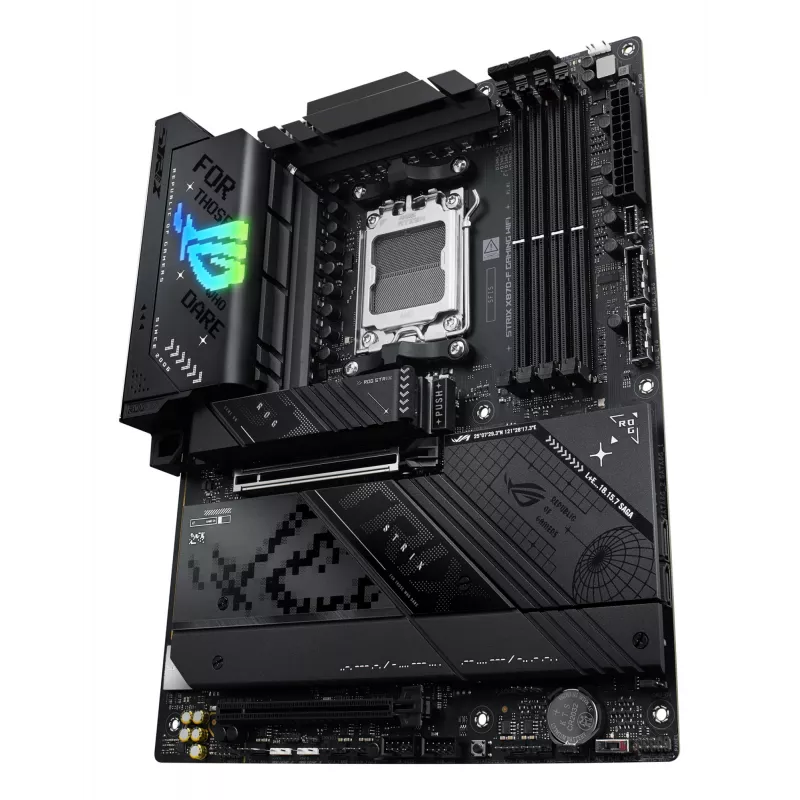 Motherboard ASUS ROG STRIX X870-F GAMING WIFI — AMD X870, Socket AM5, ATX, DDR5, 4x DIMM, Wi‑Fi 7, BT 5.4