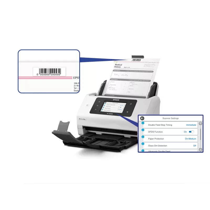 Epson WorkForce DS-900WN Sheet-fed scanner 600 x 600 DPI A4 White