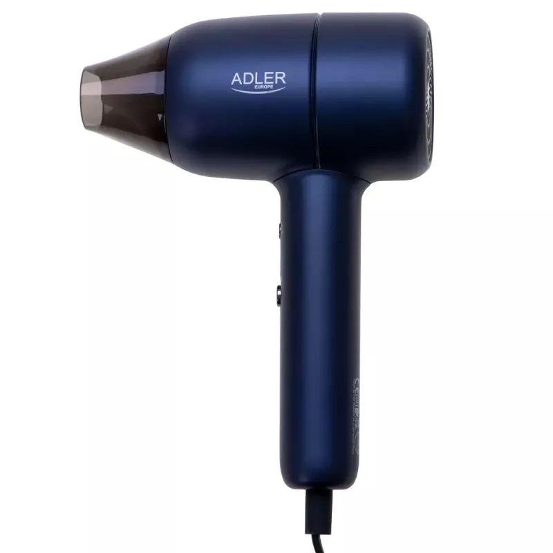 Hair dryer Adler AD 2279b 1800W, 2 temperature settings, 2 speeds, ionic function, blue